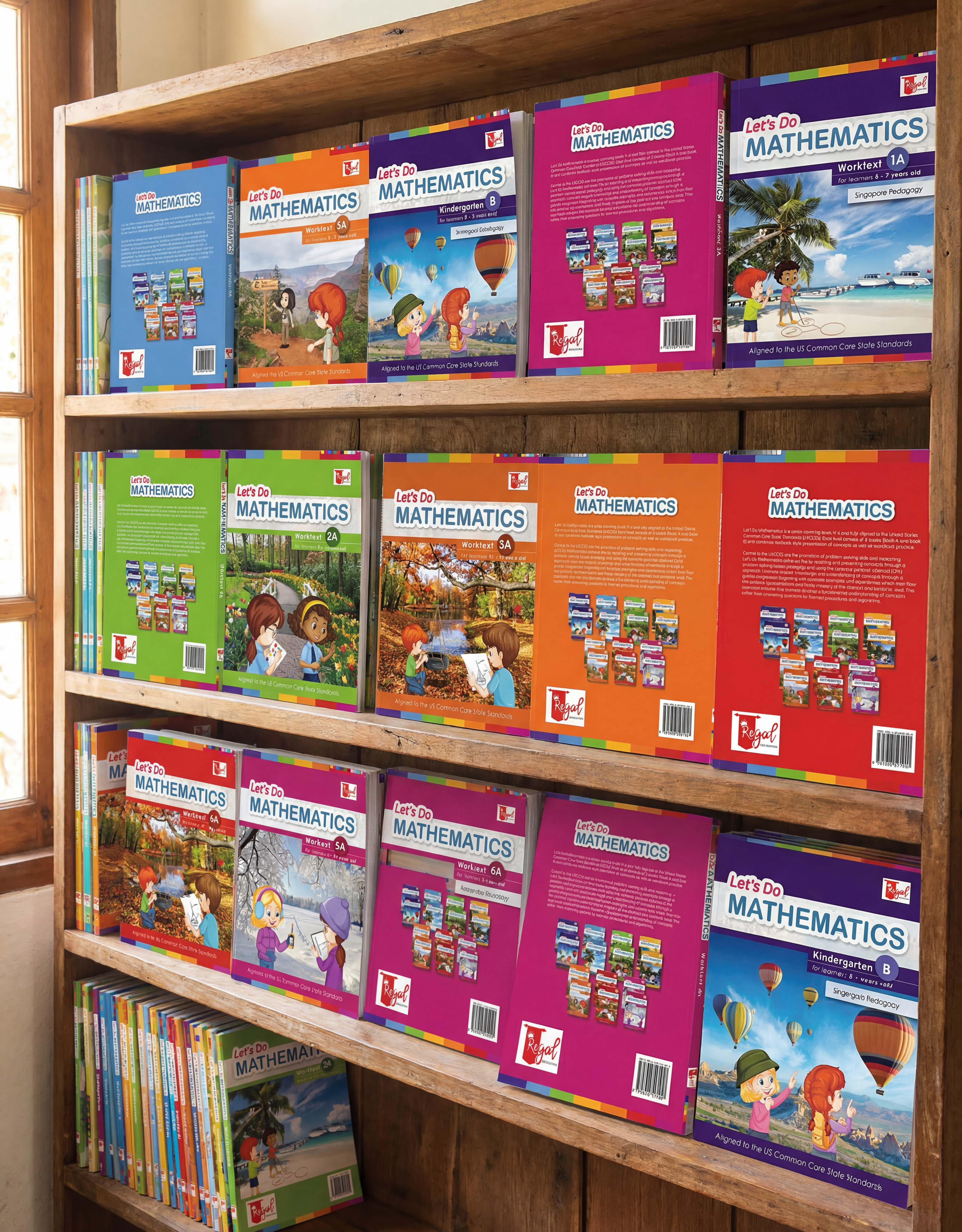 Mathematics shelf